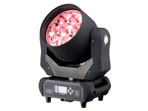 7 piezas 40 W 4 en 1 LED de haz de cabeza móvil con zoom de luz de lavado