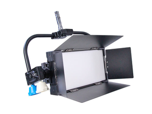 Luz de panel de video LED bicolor de 200 W con operación en poste